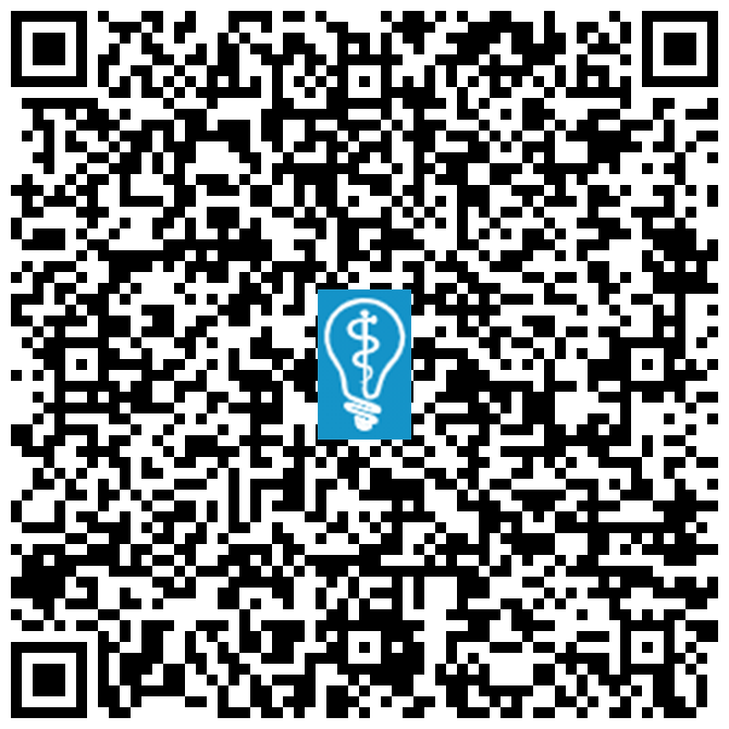 QR code image for Partial Denture for One Missing Tooth in Katy, TX